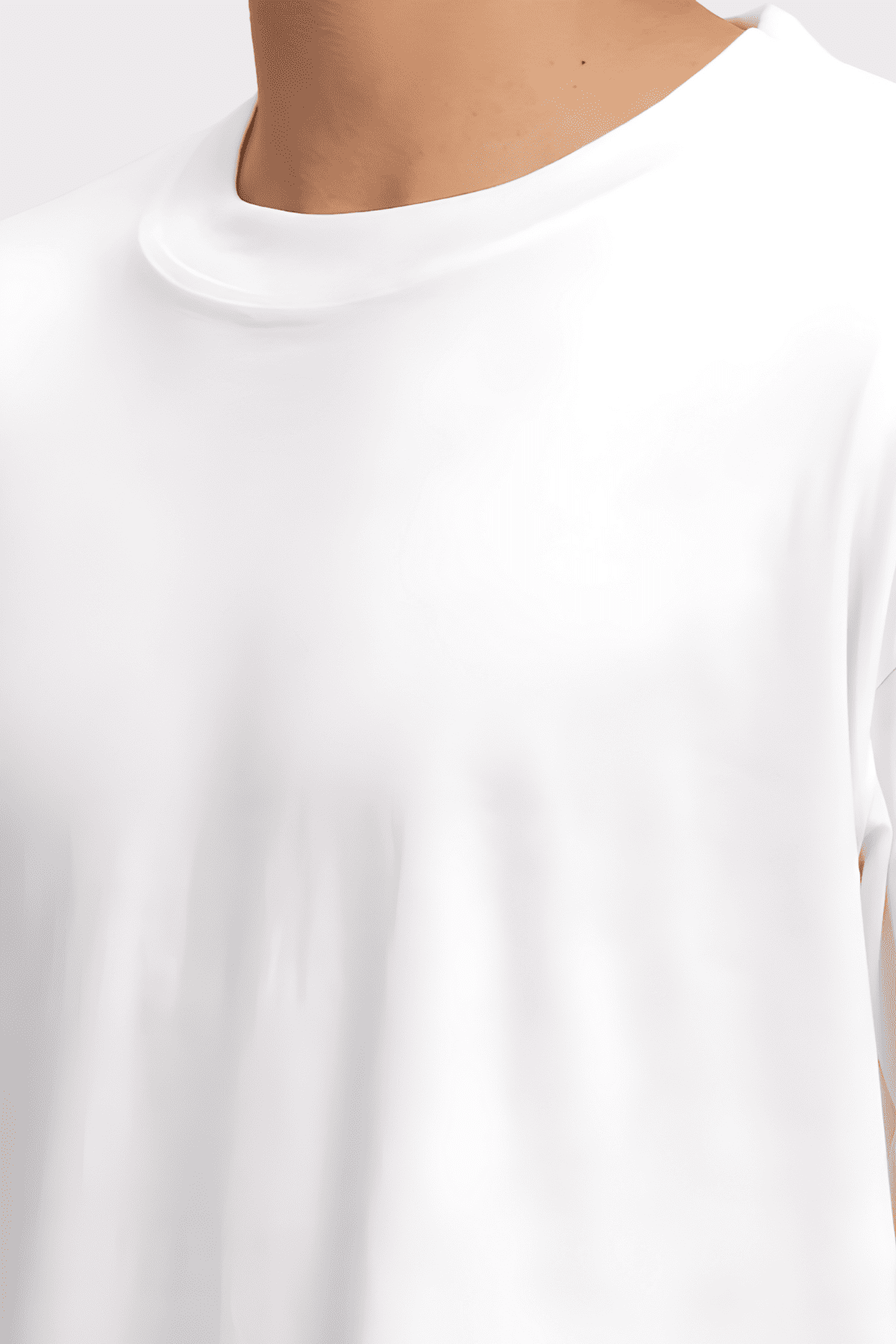 Custom White Oversized Fit T-shirt