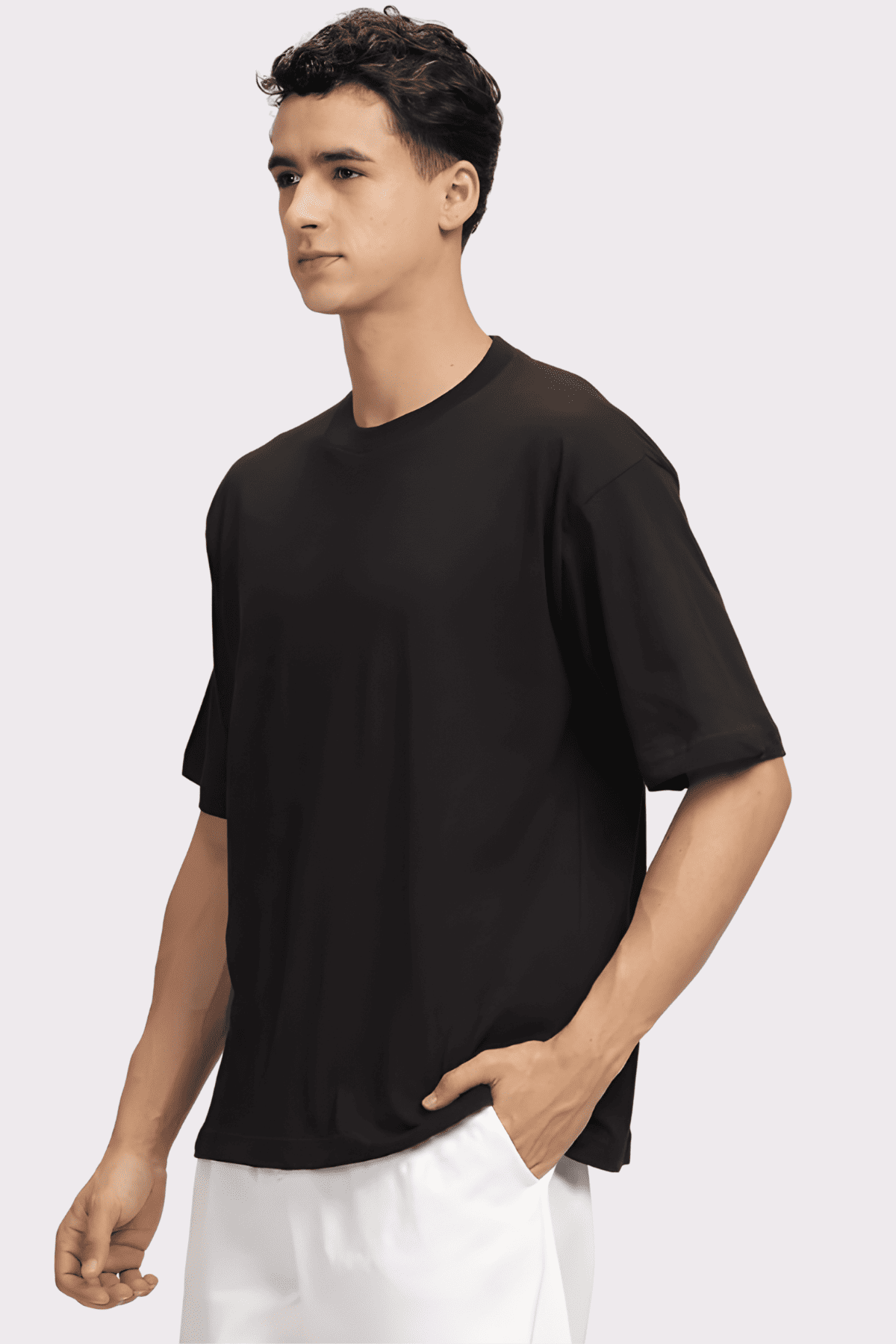 Custom Black Oversized Fit T-shirt