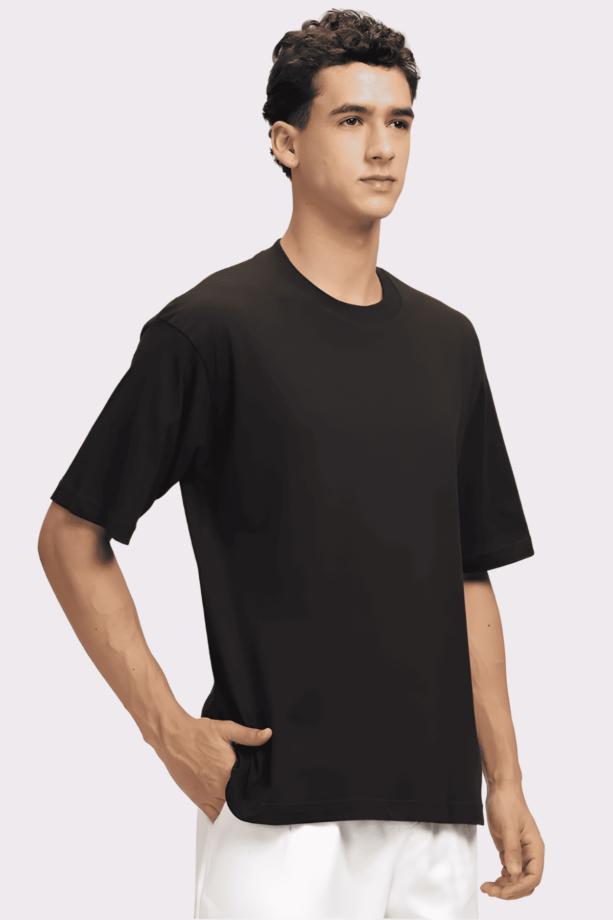 Custom Black Oversized Fit T-shirt